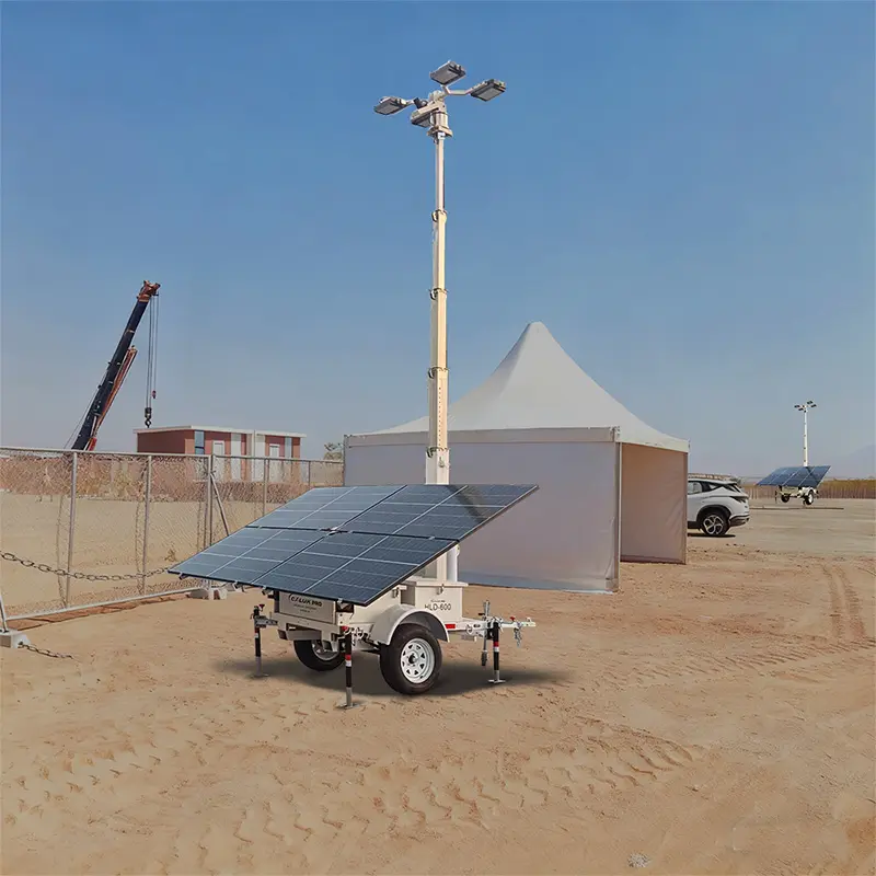 Solar Surveillance Trailer STL