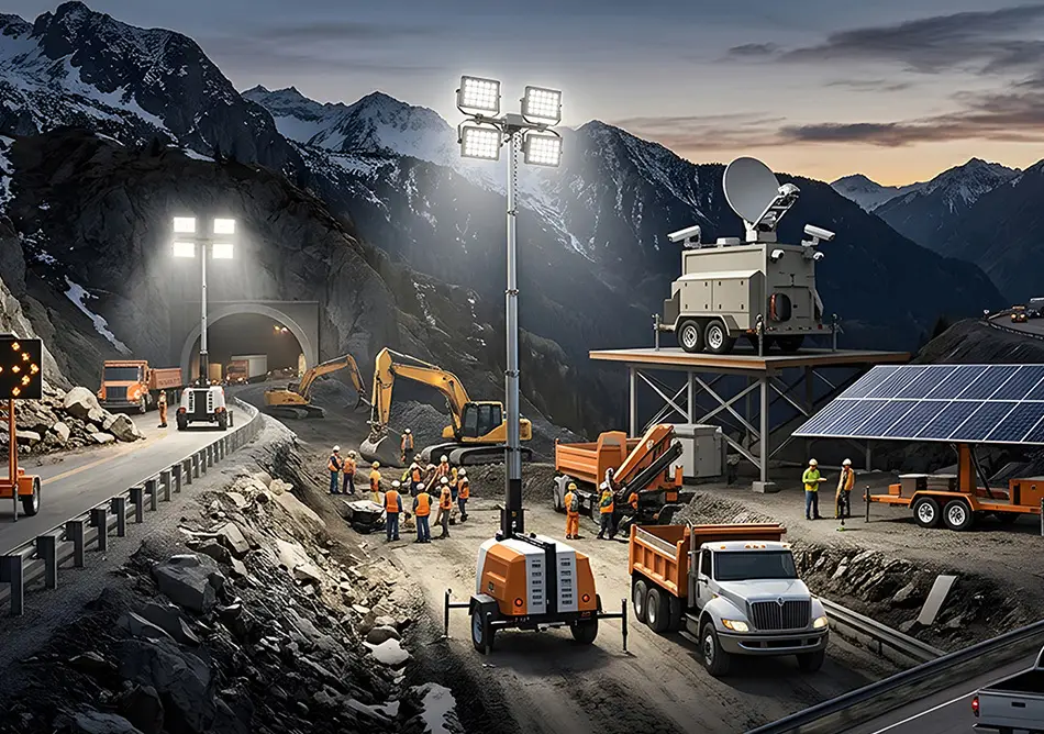 Mining Site Lighting & Surveillance