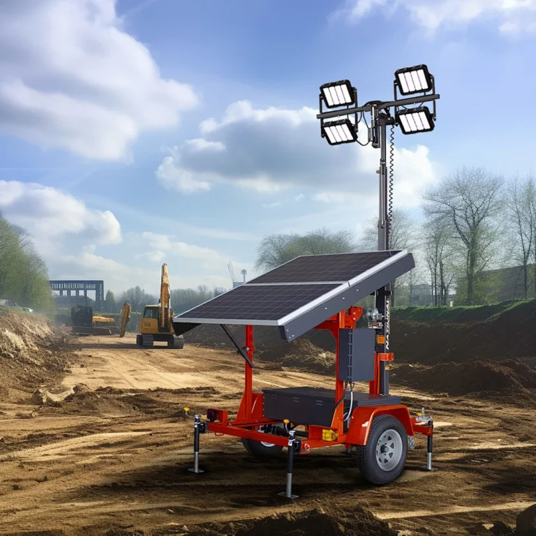 Solar Powered Light Tower4