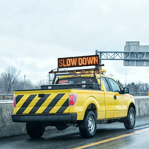 Truck Mounted Traffic Control VMS board4